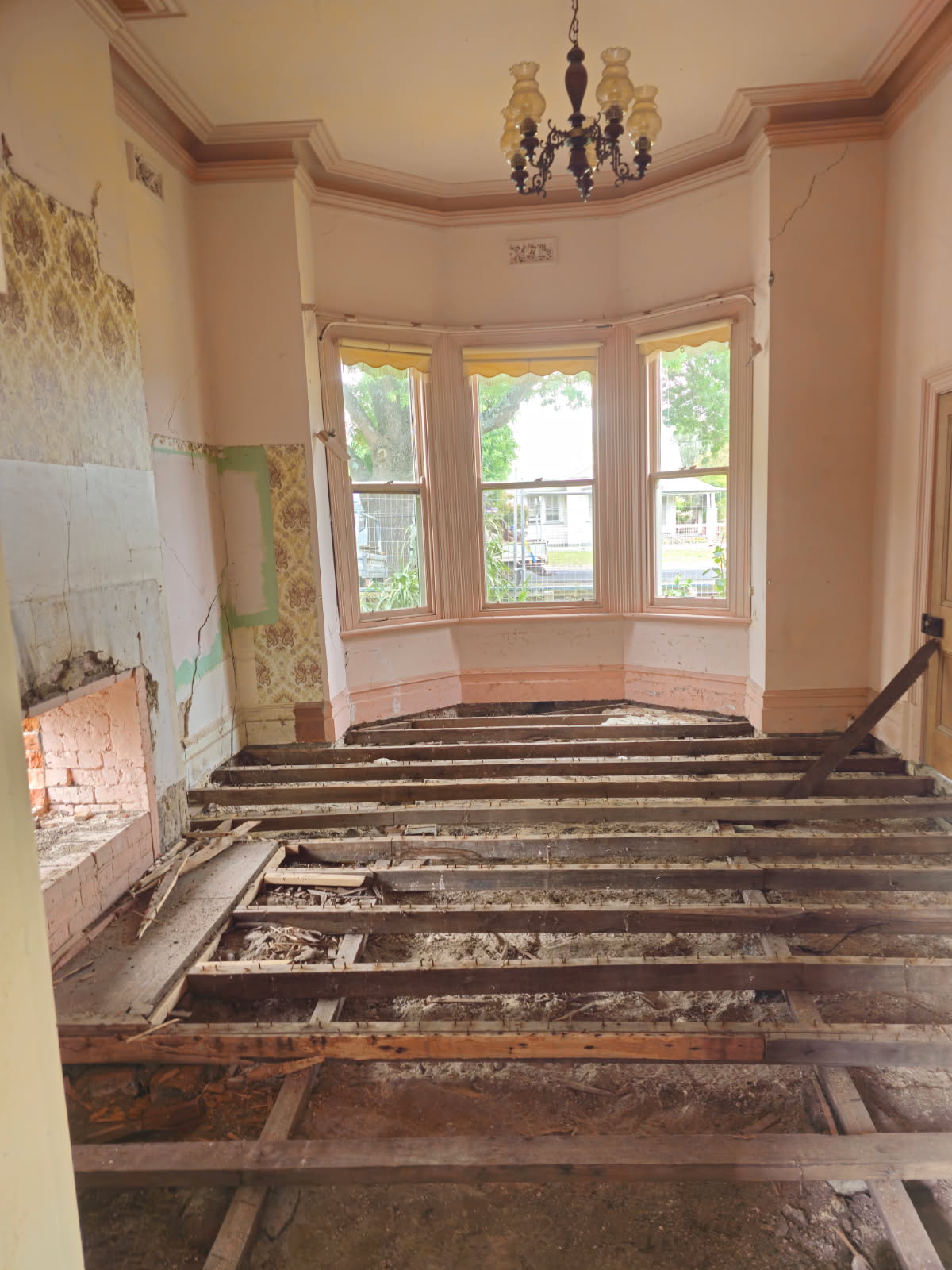 Heritage interior strip out